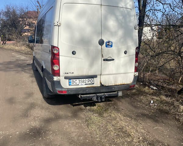 Белый Фольксваген Крафтер, объемом двигателя 2.5 л и пробегом 480 тыс. км за 8500 $, фото 1 на Automoto.ua