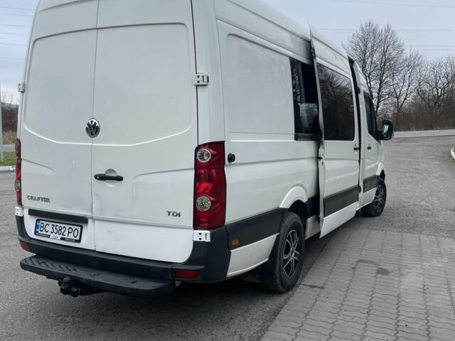 Белый Фольксваген Крафтер, объемом двигателя 2.5 л и пробегом 360 тыс. км за 13200 $, фото 1 на Automoto.ua