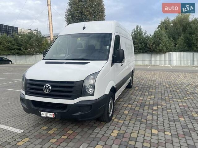 Білий Фольксваген Крафтєр, об'ємом двигуна 2 л та пробігом 212 тис. км за 15500 $, фото 1 на Automoto.ua