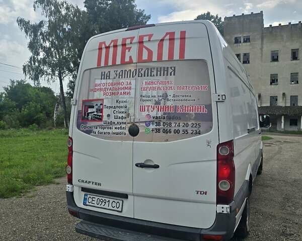 Фольксваген Крафтер 2013 в Новоселица на Automoto.ua Белый Фольксваген Крафтер, объемом двигателя 2 л и пробегом 500 тыс. км за 11000 $, фото 7 на Automoto.ua