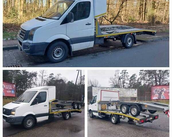 Білий Фольксваген Крафтєр, об'ємом двигуна 2 л та пробігом 370 тис. км за 17999 $, фото 2 на Automoto.ua