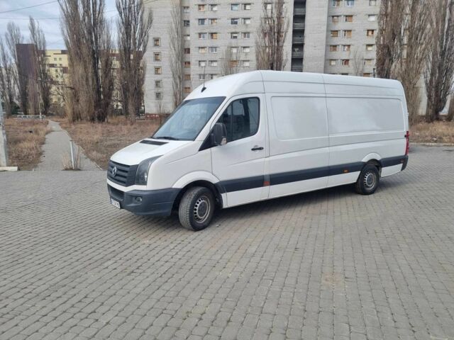 Белый Фольксваген Крафтер, объемом двигателя 2 л и пробегом 266 тыс. км за 12950 $, фото 2 на Automoto.ua