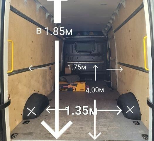 Белый Фольксваген Крафтер, объемом двигателя 2 л и пробегом 425 тыс. км за 23500 $, фото 3 на Automoto.ua