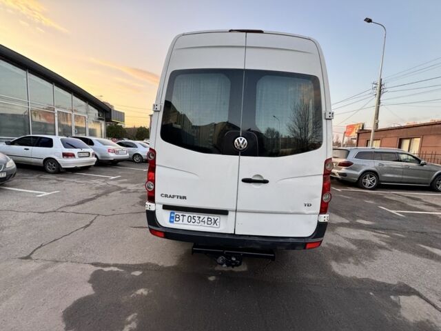 Белый Фольксваген Крафтер, объемом двигателя 2.5 л и пробегом 350 тыс. км за 9200 $, фото 5 на Automoto.ua