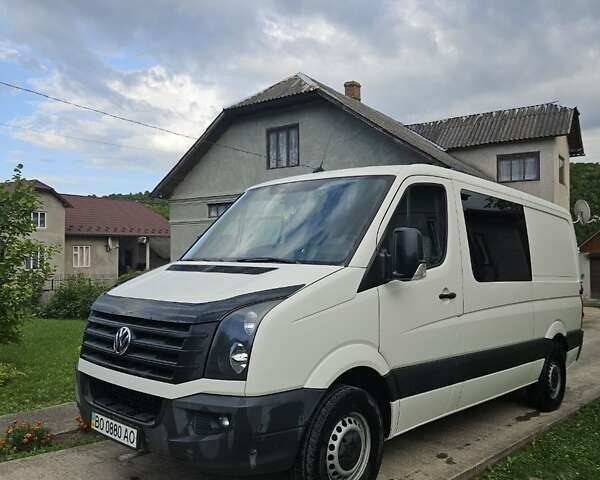 Белый Фольксваген Крафтер, объемом двигателя 1.97 л и пробегом 162 тыс. км за 14000 $, фото 1 на Automoto.ua