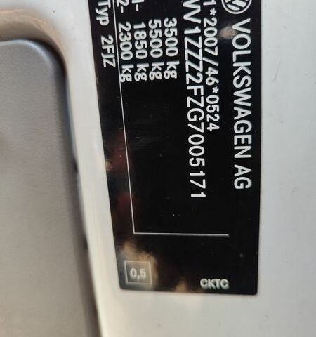 Белый Фольксваген Крафтер, объемом двигателя 2 л и пробегом 295 тыс. км за 19800 $, фото 28 на Automoto.ua