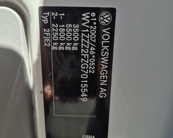 Білий Фольксваген Крафтєр, об'ємом двигуна 1.97 л та пробігом 327 тис. км за 18200 $, фото 2 на Automoto.ua