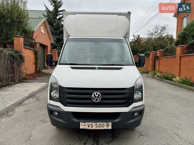 Белый Фольксваген Крафтер, объемом двигателя 2 л и пробегом 243 тыс. км за 21499 $, фото 1 на Automoto.ua
