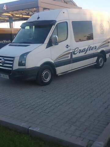 Белый Фольксваген Крафтер, объемом двигателя 2.46 л и пробегом 550 тыс. км за 12500 $, фото 1 на Automoto.ua