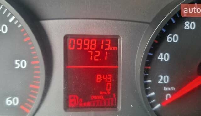 Белый Фольксваген Крафтер, объемом двигателя 2.5 л и пробегом 120 тыс. км за 14200 $, фото 9 на Automoto.ua