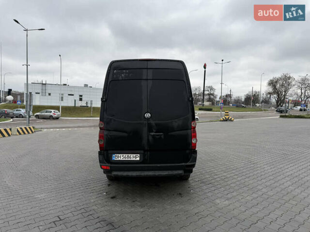 Черный Фольксваген Крафтер, объемом двигателя 2.46 л и пробегом 408 тыс. км за 6500 $, фото 4 на Automoto.ua