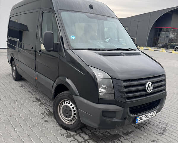 Черный Фольксваген Крафтер, объемом двигателя 1.97 л и пробегом 370 тыс. км за 16200 $, фото 2 на Automoto.ua