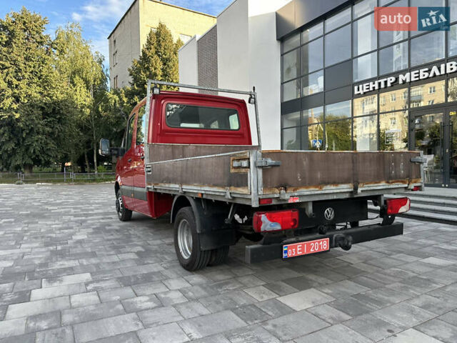 Красный Фольксваген Крафтер, объемом двигателя 1.97 л и пробегом 160 тыс. км за 18700 $, фото 5 на Automoto.ua