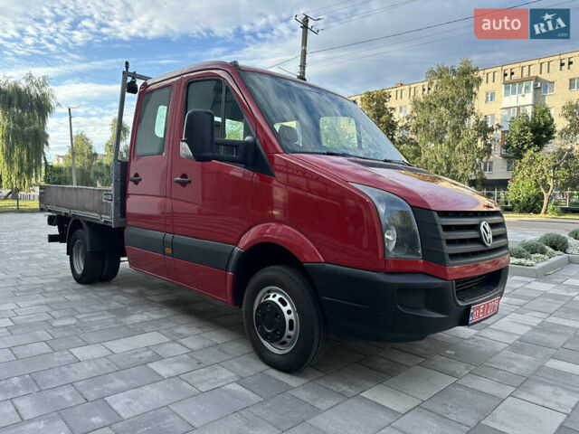 Красный Фольксваген Крафтер, объемом двигателя 1.97 л и пробегом 160 тыс. км за 18700 $, фото 3 на Automoto.ua