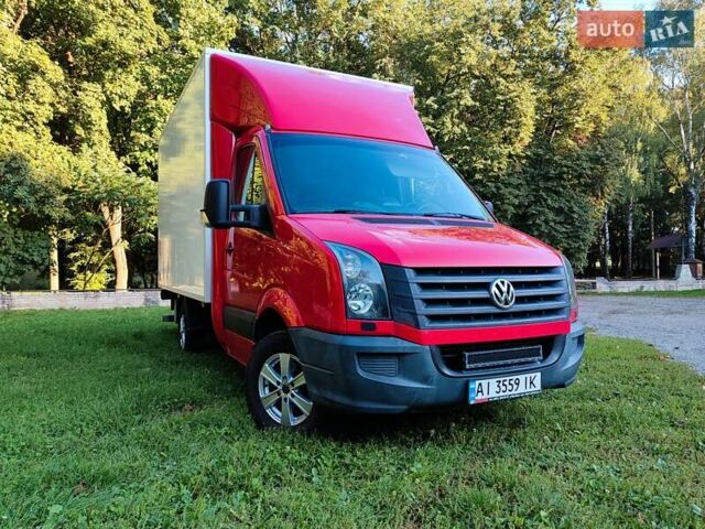 Красный Фольксваген Крафтер, объемом двигателя 1.97 л и пробегом 172 тыс. км за 16999 $, фото 2 на Automoto.ua