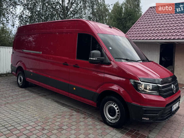 Красный Фольксваген Крафтер, объемом двигателя 1.97 л и пробегом 320 тыс. км за 21000 $, фото 3 на Automoto.ua