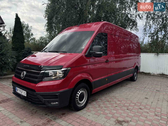 Красный Фольксваген Крафтер, объемом двигателя 1.97 л и пробегом 320 тыс. км за 21000 $, фото 1 на Automoto.ua