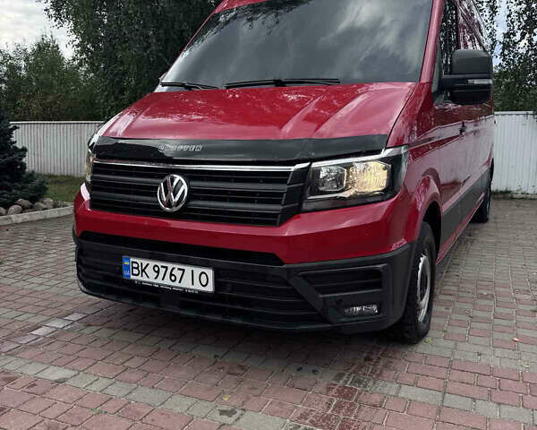 Красный Фольксваген Крафтер, объемом двигателя 1.97 л и пробегом 320 тыс. км за 21000 $, фото 4 на Automoto.ua
