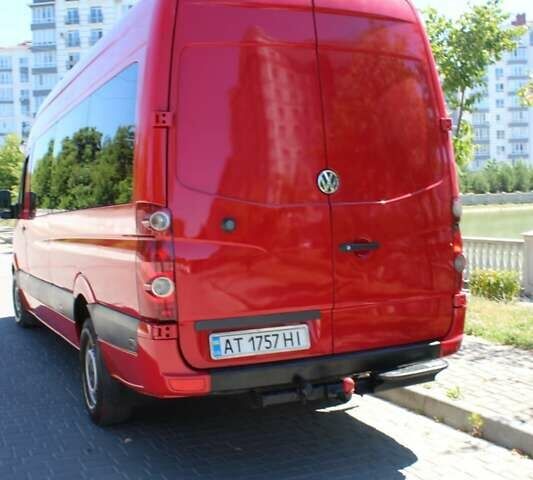Красный Фольксваген Крафтер, объемом двигателя 2.46 л и пробегом 535 тыс. км за 12000 $, фото 3 на Automoto.ua