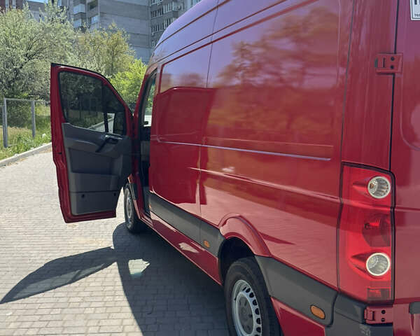 Красный Фольксваген Крафтер, объемом двигателя 2.46 л и пробегом 443 тыс. км за 14900 $, фото 53 на Automoto.ua