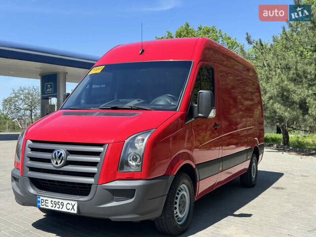 Красный Фольксваген Крафтер, объемом двигателя 2.46 л и пробегом 443 тыс. км за 14900 $, фото 2 на Automoto.ua