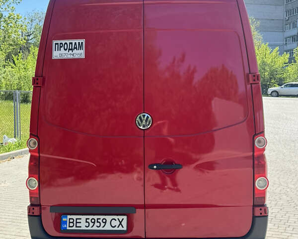 Красный Фольксваген Крафтер, объемом двигателя 2.46 л и пробегом 443 тыс. км за 14900 $, фото 7 на Automoto.ua