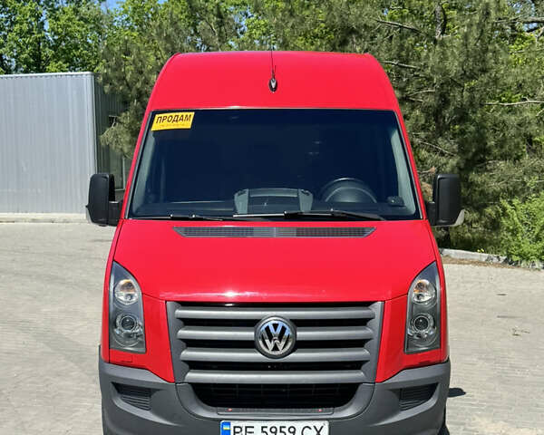 Красный Фольксваген Крафтер, объемом двигателя 2.46 л и пробегом 443 тыс. км за 14900 $, фото 6 на Automoto.ua