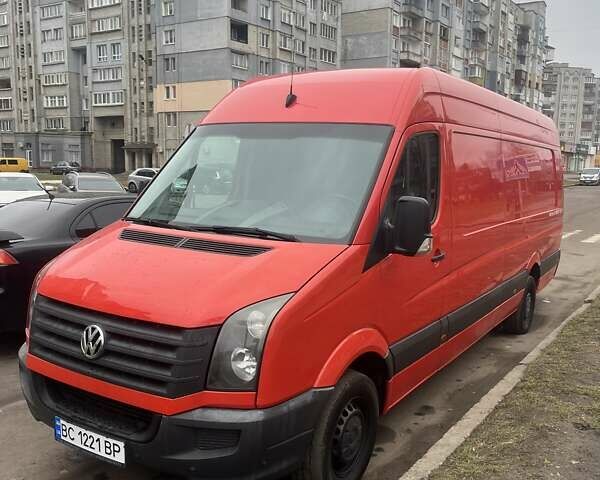 Красный Фольксваген Крафтер, объемом двигателя 1.97 л и пробегом 520 тыс. км за 14500 $, фото 3 на Automoto.ua