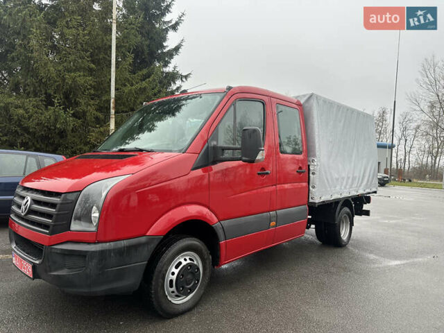 Красный Фольксваген Крафтер, объемом двигателя 2 л и пробегом 160 тыс. км за 18800 $, фото 1 на Automoto.ua