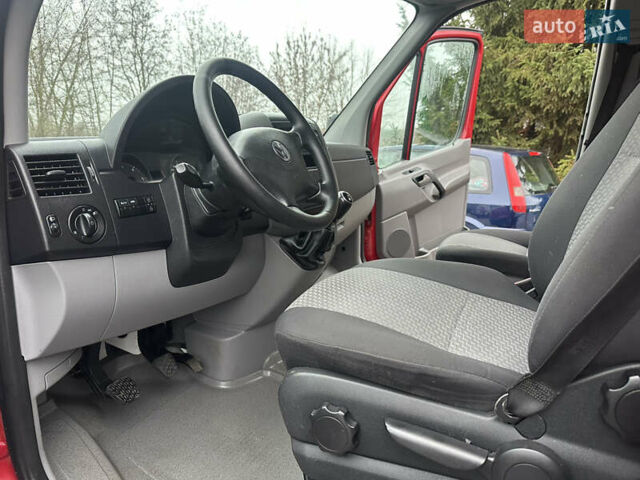 Красный Фольксваген Крафтер, объемом двигателя 2 л и пробегом 160 тыс. км за 18800 $, фото 11 на Automoto.ua