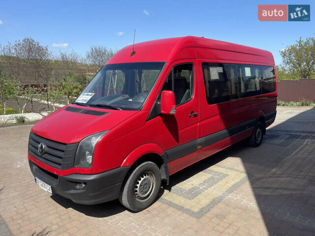 Красный Фольксваген Крафтер, объемом двигателя 1.97 л и пробегом 600 тыс. км за 27000 $, фото 2 на Automoto.ua