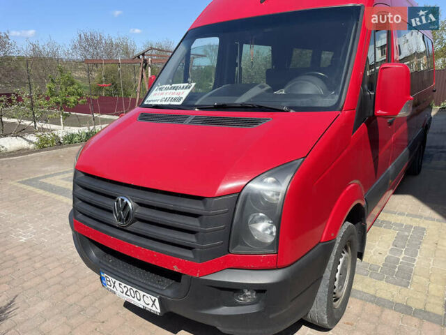 Красный Фольксваген Крафтер, объемом двигателя 1.97 л и пробегом 600 тыс. км за 27000 $, фото 1 на Automoto.ua