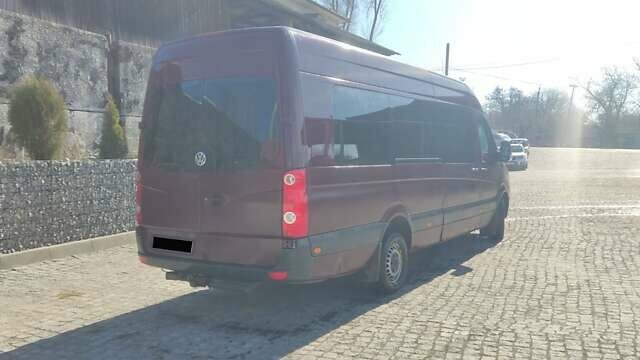 Красный Фольксваген Крафтер, объемом двигателя 2.5 л и пробегом 250 тыс. км за 10999 $, фото 10 на Automoto.ua