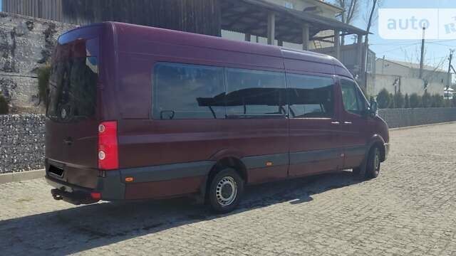 Красный Фольксваген Крафтер, объемом двигателя 2.5 л и пробегом 250 тыс. км за 10999 $, фото 12 на Automoto.ua