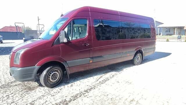 Красный Фольксваген Крафтер, объемом двигателя 2.5 л и пробегом 250 тыс. км за 10999 $, фото 17 на Automoto.ua