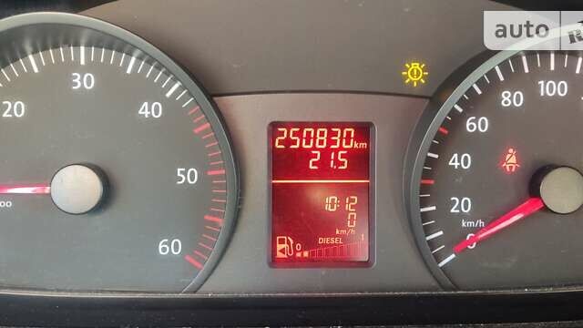 Красный Фольксваген Крафтер, объемом двигателя 2.5 л и пробегом 250 тыс. км за 10999 $, фото 8 на Automoto.ua