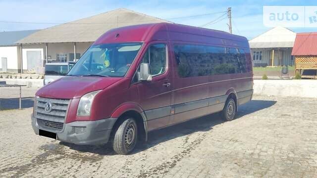 Красный Фольксваген Крафтер, объемом двигателя 2.5 л и пробегом 250 тыс. км за 10999 $, фото 3 на Automoto.ua