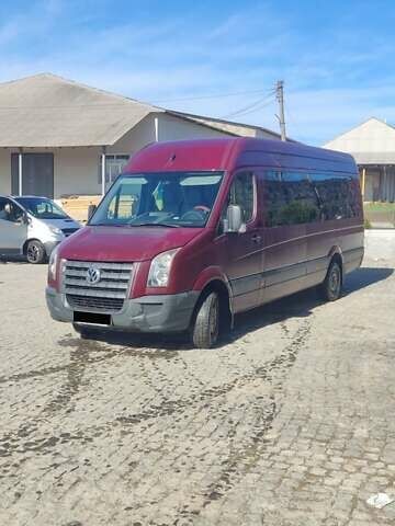 Красный Фольксваген Крафтер, объемом двигателя 2.5 л и пробегом 250 тыс. км за 10999 $, фото 2 на Automoto.ua