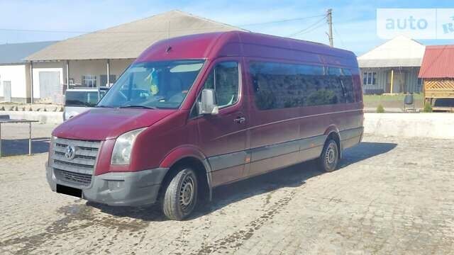 Красный Фольксваген Крафтер, объемом двигателя 2.5 л и пробегом 250 тыс. км за 10999 $, фото 4 на Automoto.ua