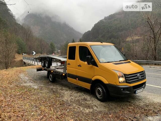 Жовтий Фольксваген Крафтєр, об'ємом двигуна 1.97 л та пробігом 450 тис. км за 16300 $, фото 11 на Automoto.ua