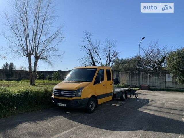 Жовтий Фольксваген Крафтєр, об'ємом двигуна 1.97 л та пробігом 450 тис. км за 16300 $, фото 3 на Automoto.ua