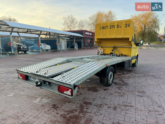 Желтый Фольксваген Крафтер, объемом двигателя 1.97 л и пробегом 475 тыс. км за 16500 $, фото 6 на Automoto.ua