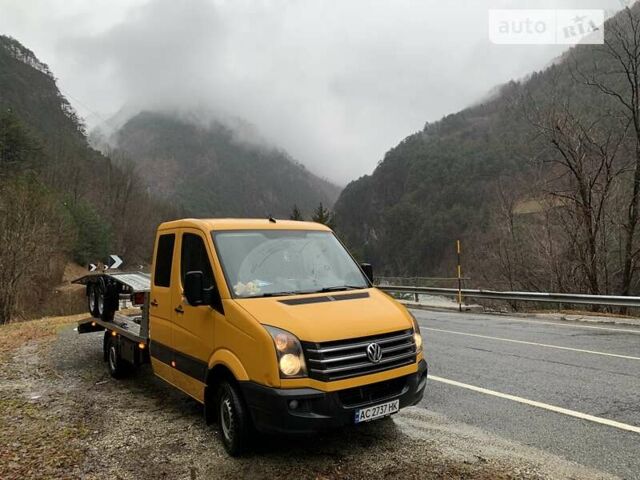 Жовтий Фольксваген Крафтєр, об'ємом двигуна 1.97 л та пробігом 450 тис. км за 16300 $, фото 10 на Automoto.ua