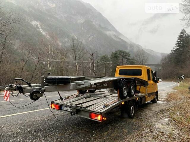 Жовтий Фольксваген Крафтєр, об'ємом двигуна 1.97 л та пробігом 450 тис. км за 16300 $, фото 9 на Automoto.ua