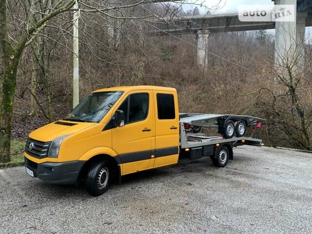 Жовтий Фольксваген Крафтєр, об'ємом двигуна 1.97 л та пробігом 450 тис. км за 16300 $, фото 12 на Automoto.ua