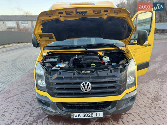 Желтый Фольксваген Крафтер, объемом двигателя 1.97 л и пробегом 475 тыс. км за 16500 $, фото 13 на Automoto.ua