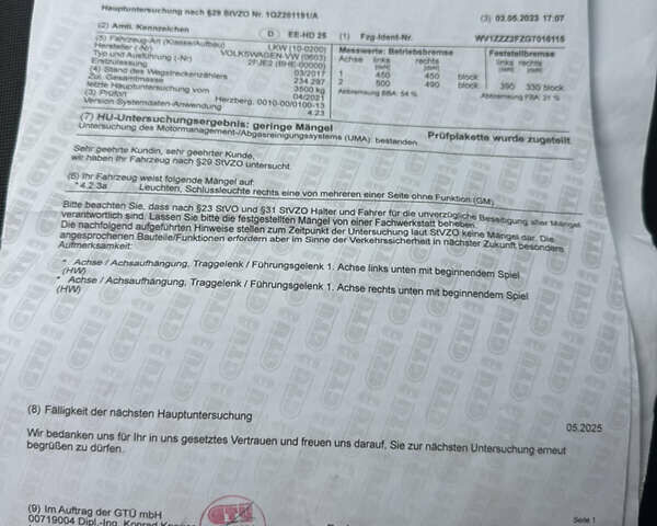 Жовтий Фольксваген Крафтєр, об'ємом двигуна 2 л та пробігом 248 тис. км за 19300 $, фото 42 на Automoto.ua