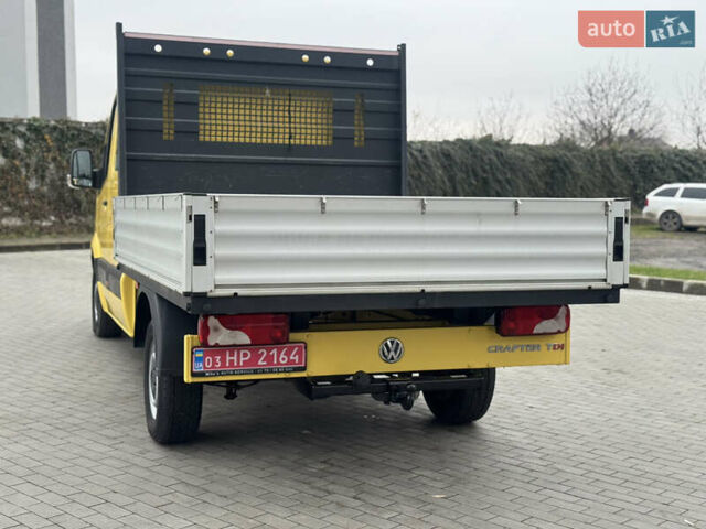 Жовтий Фольксваген Крафтєр, об'ємом двигуна 2 л та пробігом 248 тис. км за 19300 $, фото 2 на Automoto.ua