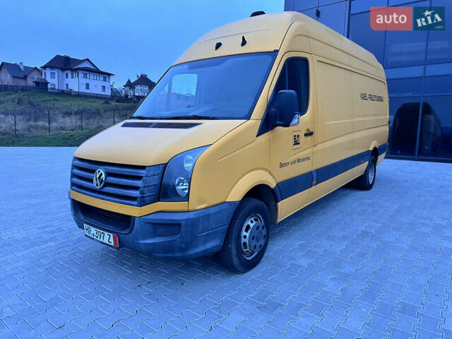 Желтый Фольксваген Крафтер, объемом двигателя 0 л и пробегом 160 тыс. км за 16921 $, фото 1 на Automoto.ua