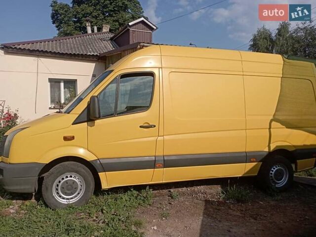 Желтый Фольксваген Крафтер, объемом двигателя 1.97 л и пробегом 487 тыс. км за 12000 $, фото 5 на Automoto.ua